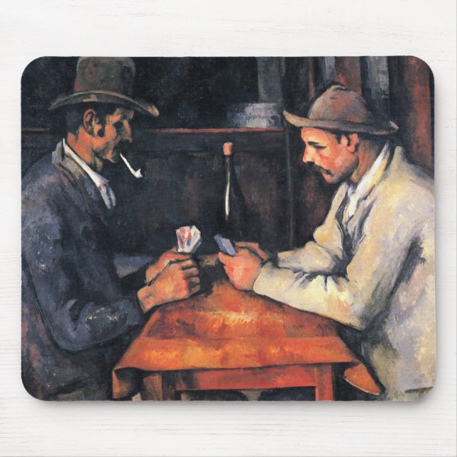 Cezanne: The Card Player Mouse Mat (Front)