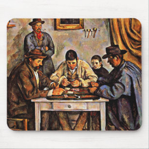 Cezanne - The Card Players-1892 Mouse Mat
