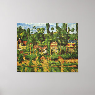 Cezanne - The Chateau de Medan Canvas Print