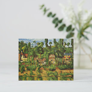 Cezanne - The Chateau de Medan Postcard