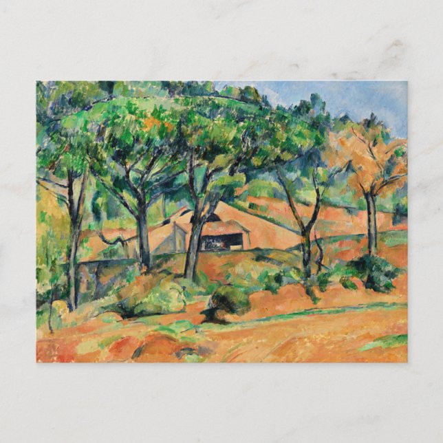 Cezanne - The House in Provence Postcard (Front)