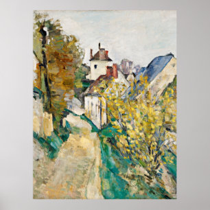 Cezanne, The House of Dr. Gachet, Auvers-sur-Oise, Poster