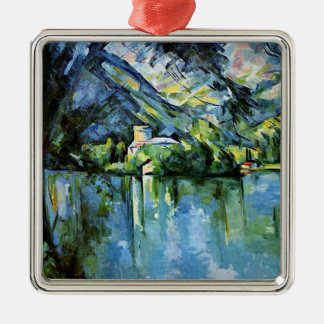 Cezanne - The Lac d'Annecy Metal Tree Decoration
