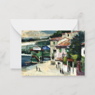 Cezanne - The Restaurant Mistral in l'Estaque Card