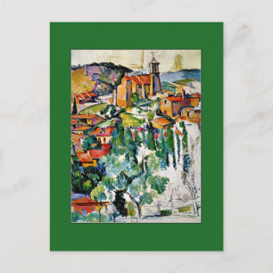 Cezanne - The Village of Gardanne Postcard