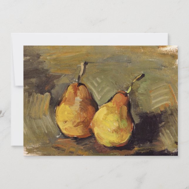 Cezanne - Two Pears Card (Front)