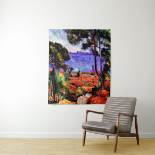 Cezanne - View through the Trees Tapestry