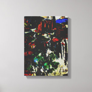 Cezanne Village at Gardanne Canvas Print