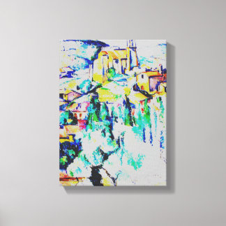 Cezanne Village at Gardanne Canvas Print