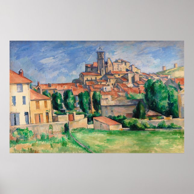 Cézanne's Gardanne Poster (Front)