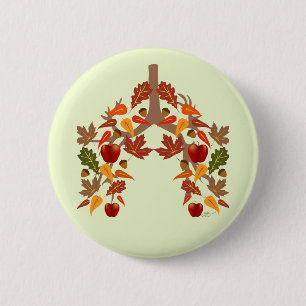 CF Fall 6 Cm Round Badge