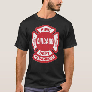 CFD Chicago Fire Department Paramedic T-Shirt
