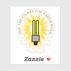 CFL Bulb Dim The Lights Earth Hour