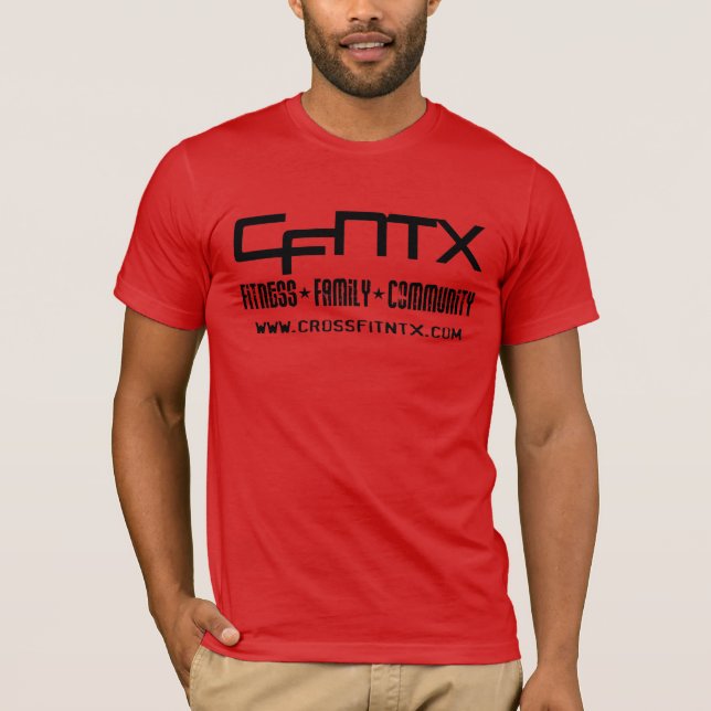 CFNTX - Red T-Shirt (Front)