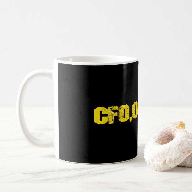 CFO,000,000 COFFEE MUG (With Donut)