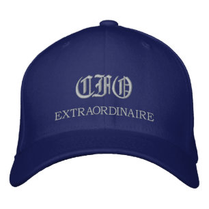 CFO Extraordinaire embroidered Cap