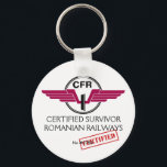 CFR Survivor keychain<br><div class="desc">For those of you who have survived a ride on CFR - Romanian railways!</div>