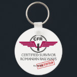 CFR Survivor keychain<br><div class="desc">For those of you who have survived a ride on CFR - Romanian railways!</div>