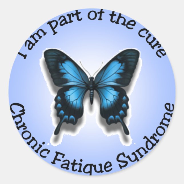 CFS Awareness stickers (Front)