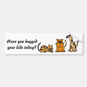 CG- Have you hugged your kids today sticker