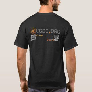 CGDC Conference - URL on Back T-Shirt