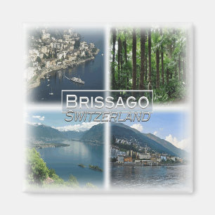 CH0283 Europe, Switzerland, Brissago, Fridge  Magnet