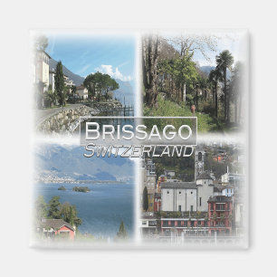 CH0284 Europe, Switzerland, Brissago, Fridge  Magnet