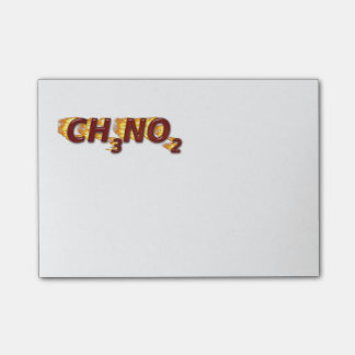CH3NO2 - Nitro Post-it Notes