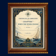Ch7 When The Winds ChangeCaptains Seel Certificate