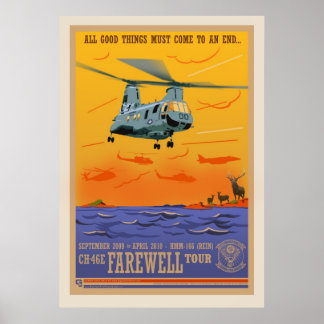 CH-46 Farewell Poster
