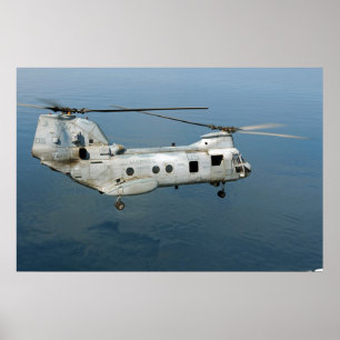 CH-46 Sea Knight Poster