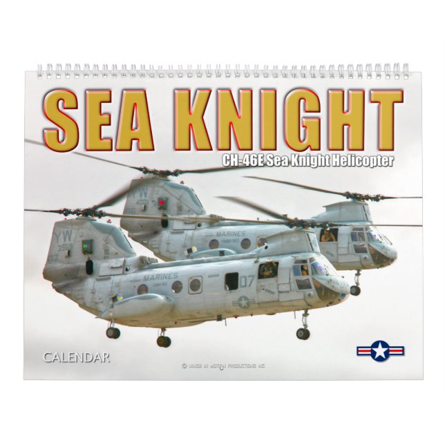 CH-46E SEA KNIGHT CALENDAR (Cover)