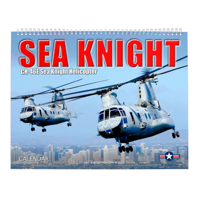 CH-46E SEA KNIGHT CALENDAR (Cover)