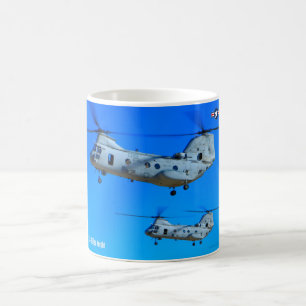 CH-46E SEA KNIGHT COFFEE MUG