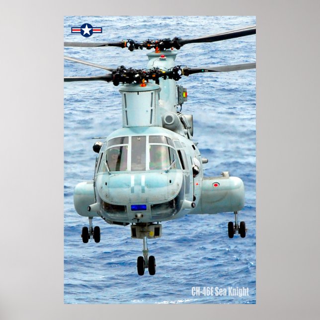 CH-46E SEA KNIGHT POSTER (Front)