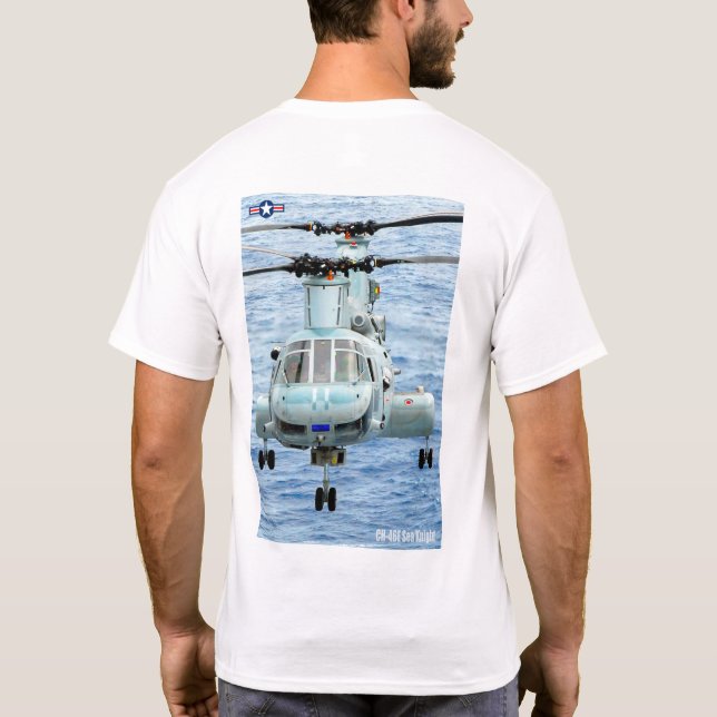 CH-46E SEA KNIGHT T-Shirt (Back)