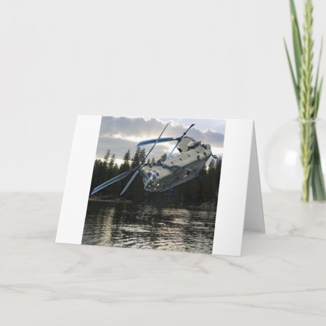 CH-47 CHINOOK CARD (Front)