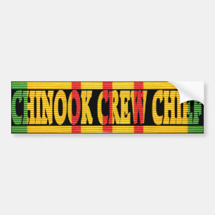 CH-47 Chinook Crew Chief VSM Bumper Sticker