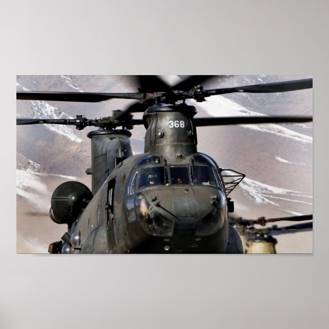 CH-47 Chinook Poster (Front)