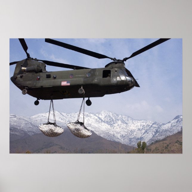 CH-47 IN PAKISTAN POSTER (Front)