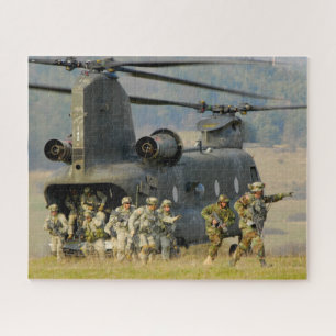 CH-47D CHINOOK (16x20 INCH) Jigsaw Puzzle