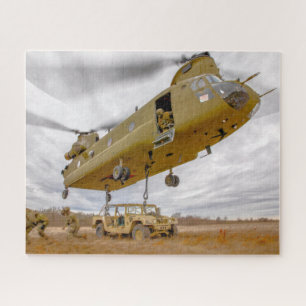 CH-47F CHINOOK (16x20 INCH) Jigsaw Puzzle