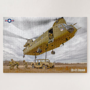 CH-47F CHINOOK (20x30 INCH) Jigsaw Puzzle