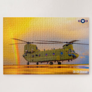 CH-47F CHINOOK (20x30 INCH) Jigsaw Puzzle