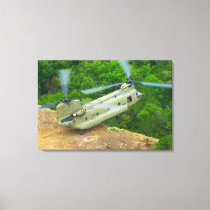 CH-47F CHINOOK 24x36 Canvas Print