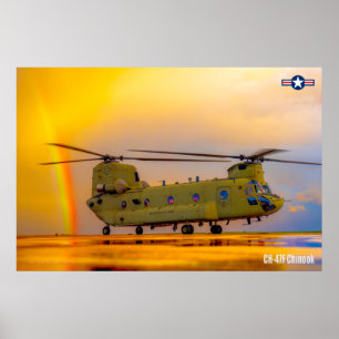 CH-47F CHINOOK POSTER