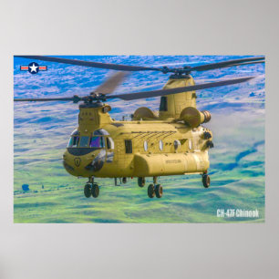 CH-47F CHINOOK POSTER