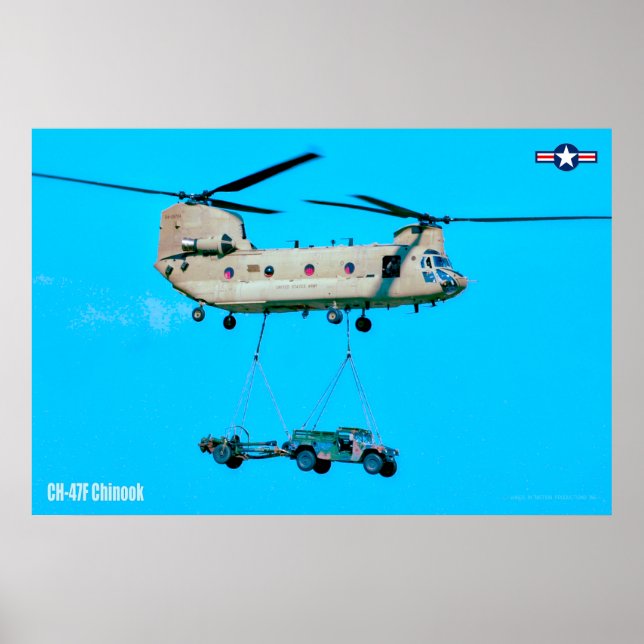 CH-47F CHINOOK POSTER (Front)