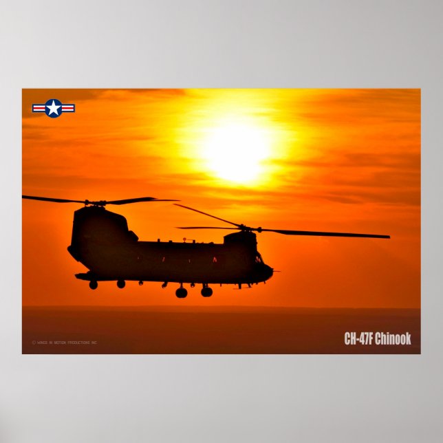 CH-47F CHINOOK POSTER (Front)
