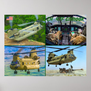 CH-47F CHINOOK POSTER